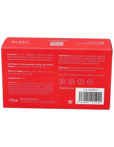 Inmunovita 60Cap. de Vitae