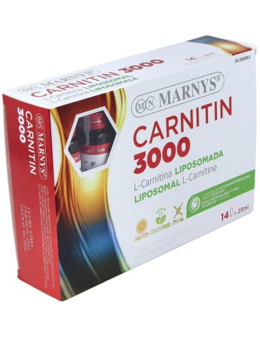L-Carnitin 3000  14 X 25 Ml Marnys