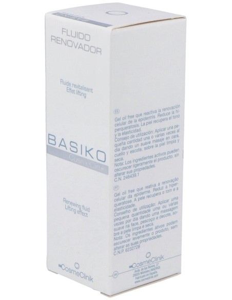 Cosmeclinik Basiko Fluido Renovador 50 Mililitros Basiko