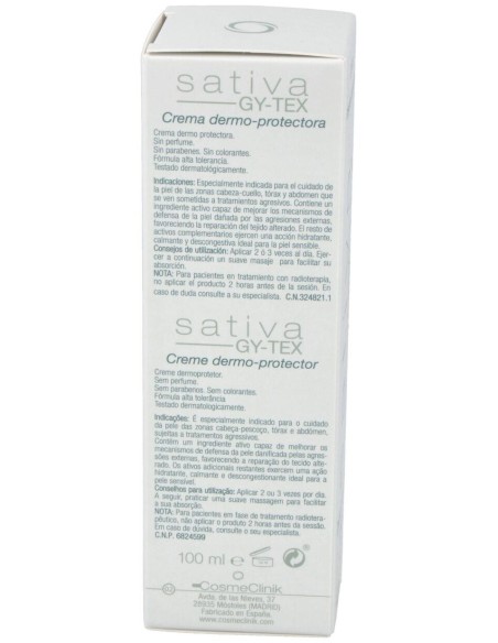 Cosmeclinik Sativa Gy-Tex 100Ml. de Sativa