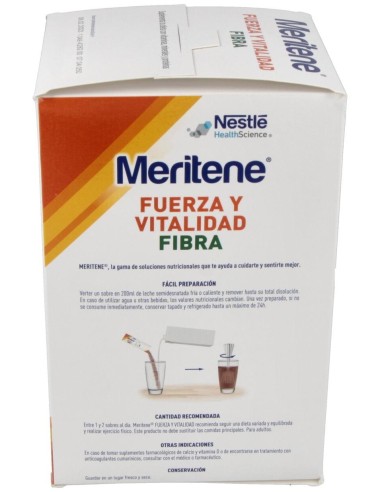 Fuerza y Vitalidad Fibra Chocolate 14x35g. de Meritene