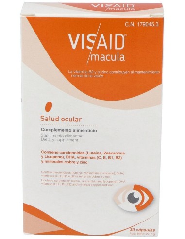 Visaid Macula 30Cap. de Visaid