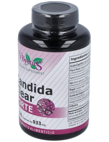 C Clear (Candida Clear Forte) 120Cap. de Vbyotics