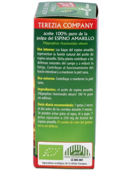 Aceite De Espino Amarillo Gotas 30Ml. de Terezia