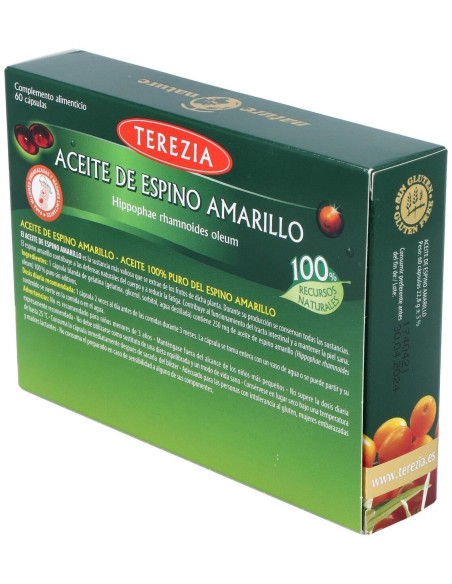 Aceite De Espino Amarillo 60Cap. de Terezia