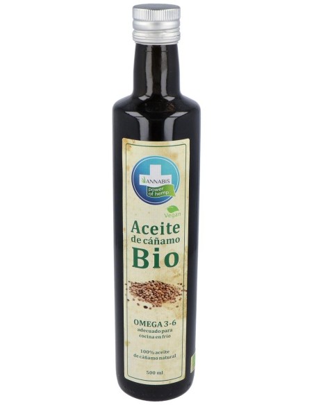 Aceite De Cañamo Bio 500 Ml de Annabis