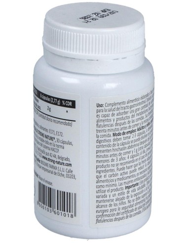 Carbon Activo 30Cap. de Strong Nature