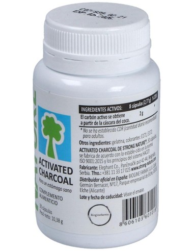 Carbon Activo 30Cap. de Strong Nature