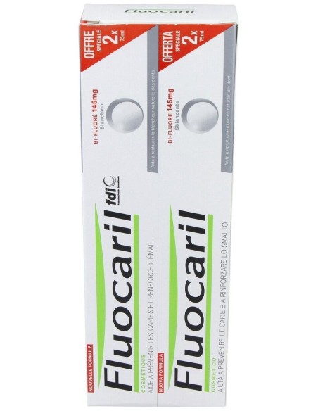 Fluocaril Duplo Blanqueador Dentifrico 2X75Ml. de Fluocaril