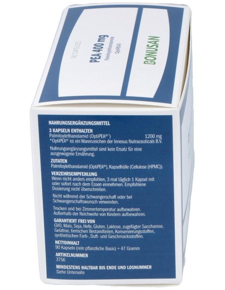 Pea 400Mg. 90Cap. de Bonusan