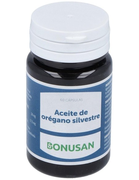 Aceite De Oregano Silvestre 60Cap. de Bonusan
