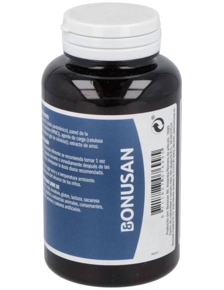 Vitamina B-5 Pantotenico 90Cap. de Bonusan