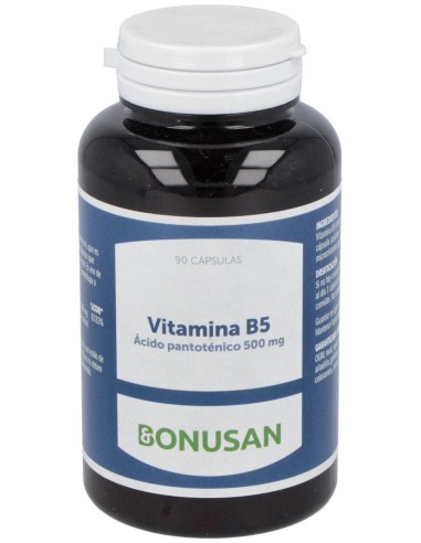 Vitamina B-5 Pantotenico 90Cap. de Bonusan