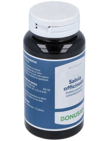 Salvia Officinalis Extracto 60Vcap. de Bonusan