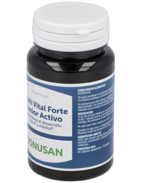 Multi Vital Forte Junior Activo 60Vcap. de Bonusan