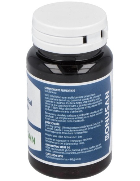 Multi Natal Activo 60Comp. de Bonusan