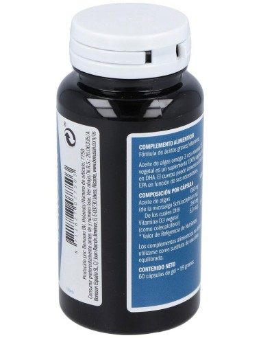 Aceite De Algas Omega 3 60Cap. de Bonusan