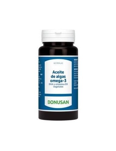Aceite De Algas Omega 3 60Cap. de Bonusan