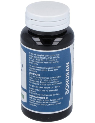 Vitamina B Complejo Activo 60Comp. de Bonusan