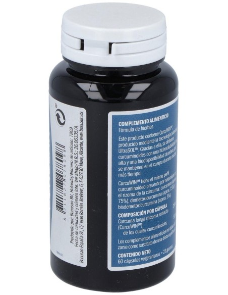 Curcuma Longa Extracto 60Cap. de Bonusan