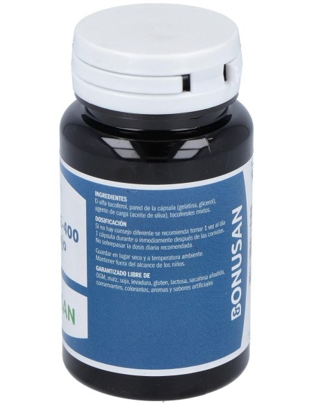 Vitamina E 400 Complejo 60Licap. de Bonusan