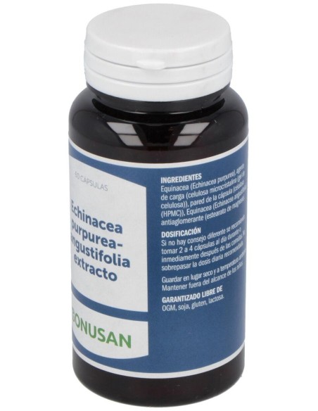 Echinacea Purpurea Angustifolia Extracto 60Vcap. de Bonusan
