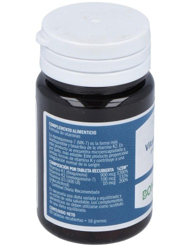 Vitamina K2 100Mcg. Plus 60Comp. de Bonusan