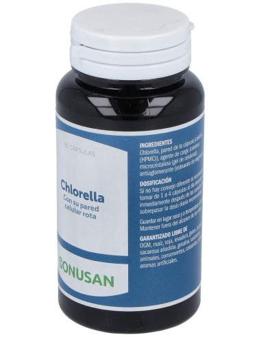 Chlorella 60Vcap. de Bonusan