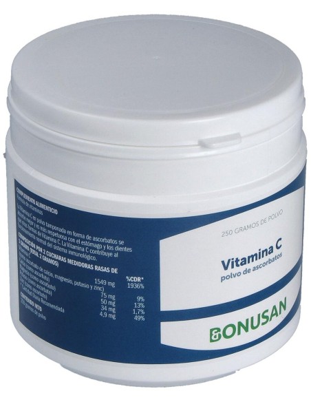 Vitamina C (Ascorbatos) Polvo 250Gr. de Bonusan