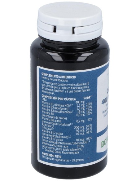 Gaba Plus 400Mg. 60Cap. de Bonusan