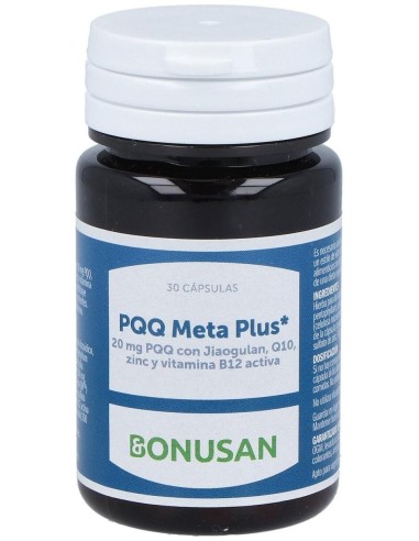 Pqq Meta Plus 30Cap. de Bonusan