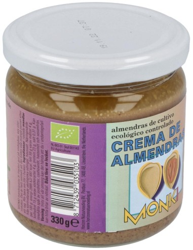 Crema De Almendra Bio 330 g  de Monki