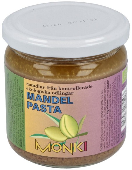 Crema De Almendra Bio 330 g  de Monki