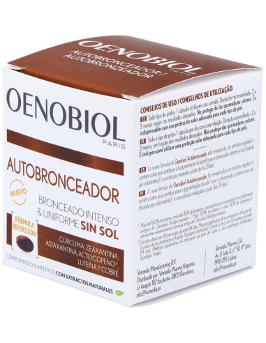Oenobiol Autobronceador 30Cap. de Oenobiol