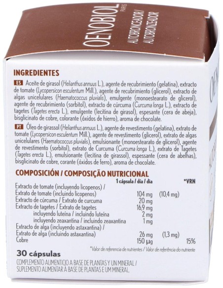 Oenobiol Autobronceador 30Cap. de Oenobiol