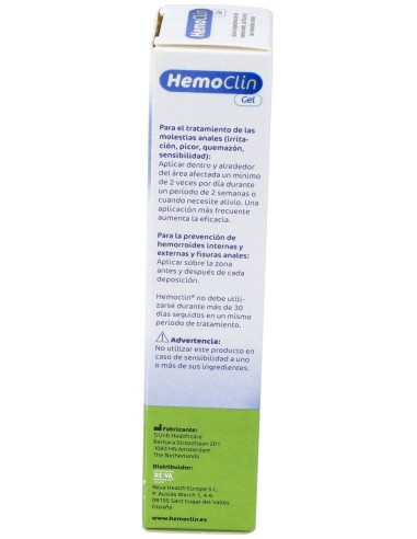 Hemoclin Gel 37Grs. de Hemoclin