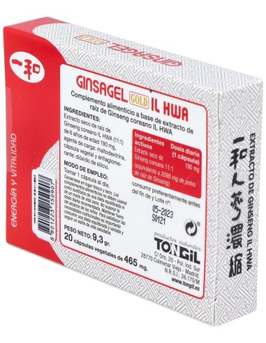 Ginsagel Il Hwa 20Cap. de Tongil