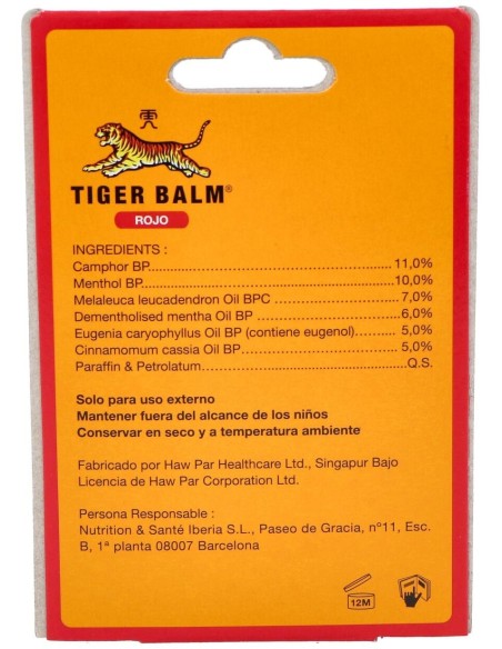 Bálsamo Del Tigre Rojo   de Tiger Balm®