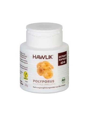 Políporo Umbelado (Polyporus Umbellatus). Extracto Puro 60 Vcáps de Hawlik