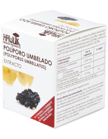 Poliporo Umbelado Extracto Puro 60Vcaps. de Hawlik