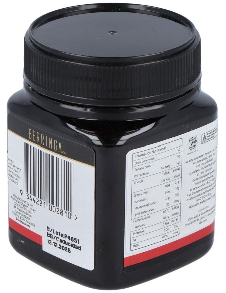 Miel De Manuka 400Mgo 250Gr. de Berringa