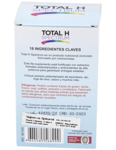 Total Health Spectrum 60Cap. de Vbyotics