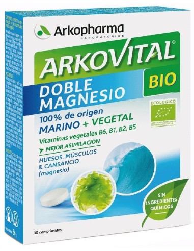 Arkomag Doble Magnesio Bio 30 Comp de Arkopharma