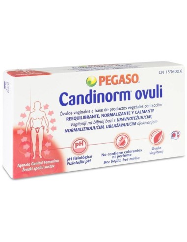 Candinorm 10 Ovulos Vaginales de Pegaso