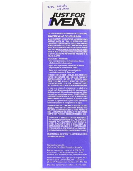 Just For Men Touch Of Grey Tono Castaño T35 de Just For Men