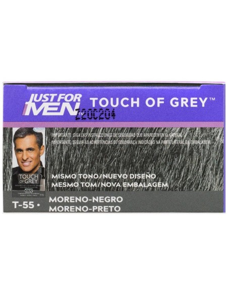 Just For Men Touch Of Grey Tono Moreno Negro T55 de Just For Men