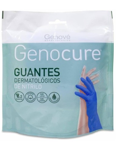 Genocure Guantes Dermatológicos Nitrilo T-L/8 2Uni de Genocure
