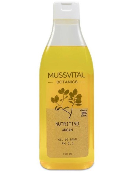 Mussvital Botanics Gel Argan 750Ml de Mussvital
