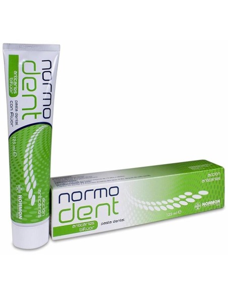 Normodent Anticaries Pasta Dental Bifluor 125Ml de Normodent