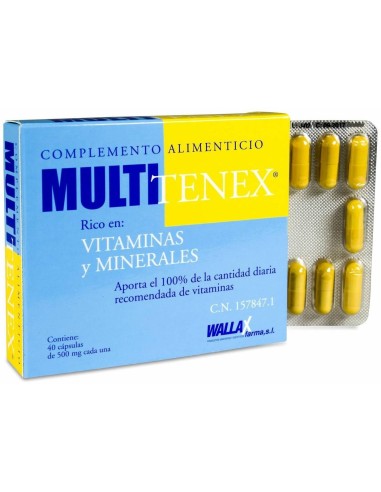 Multitenex 40Cap de Wallax Farma